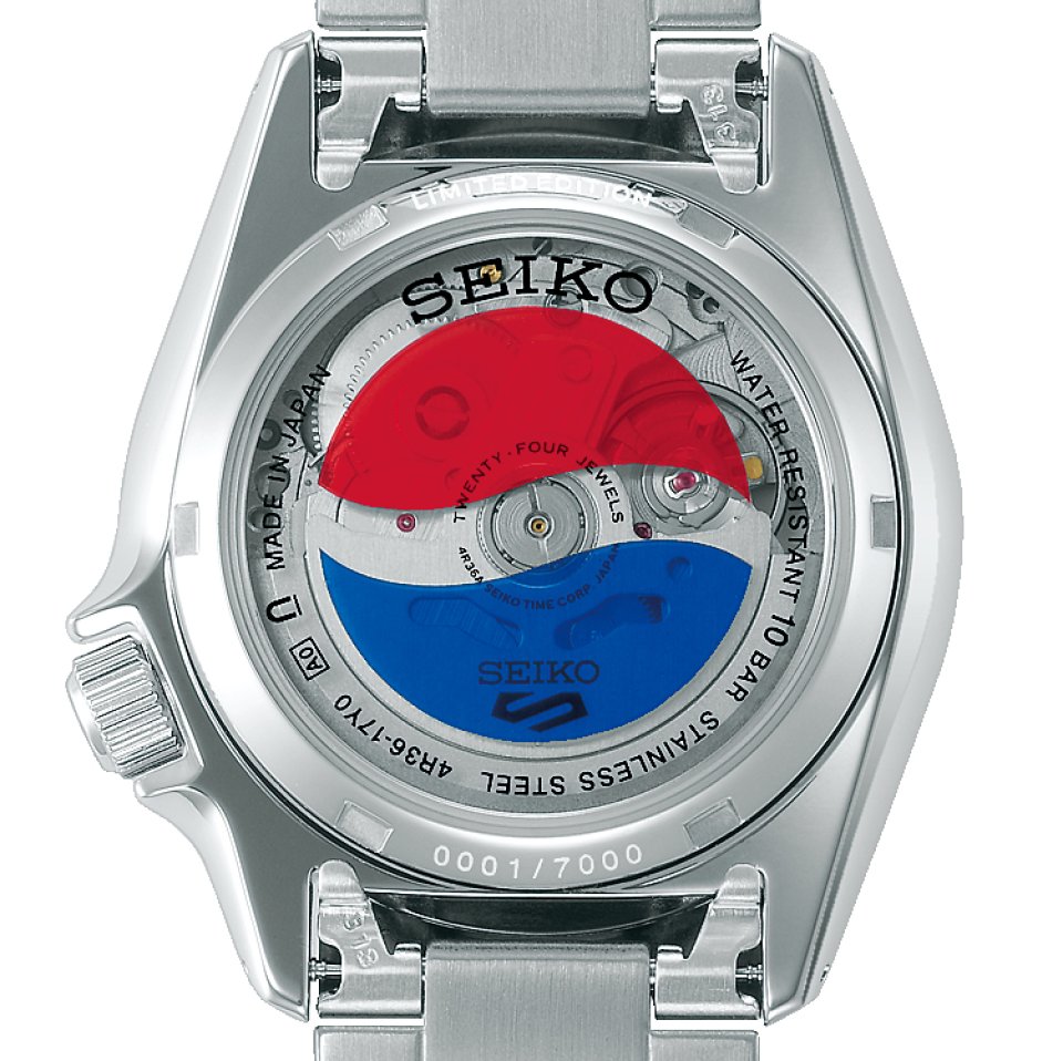 セイコー 5スポーツ＞に、Pepsi®との初のコラボレーション限定モデルが