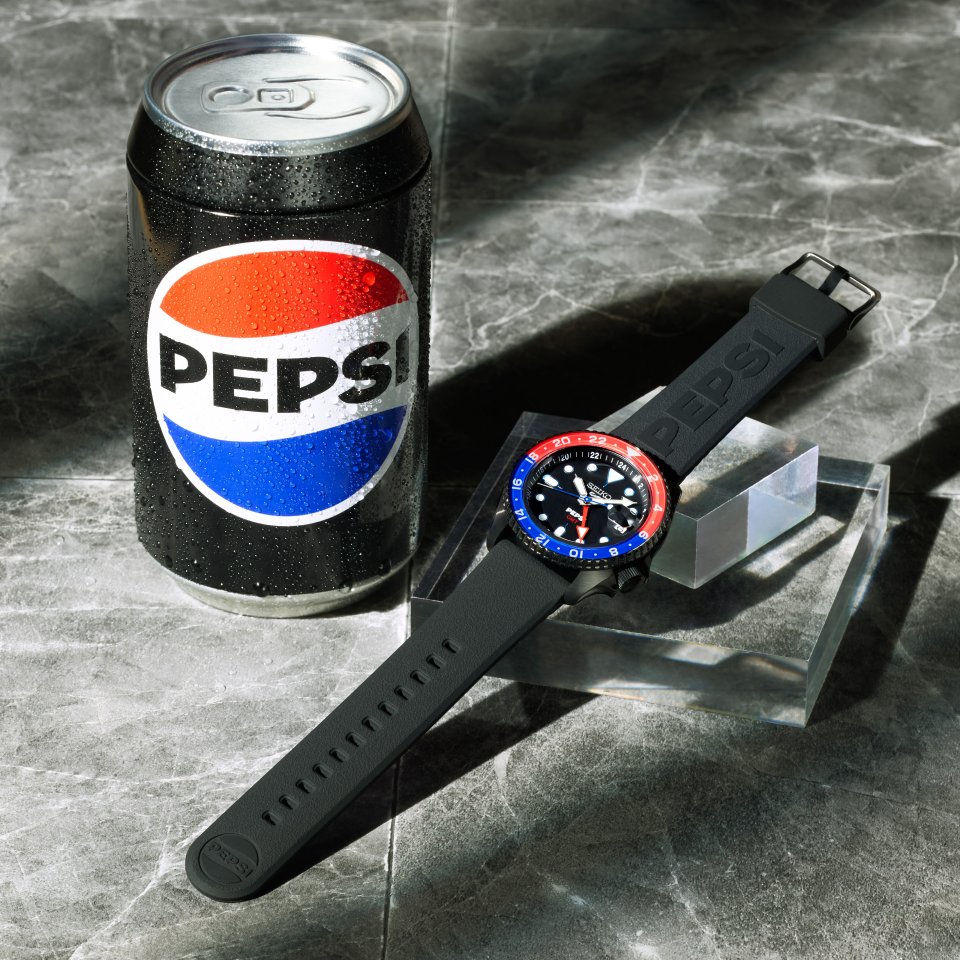 セイコー 5スポーツ＞に、Pepsi®との初のコラボレーション限定
