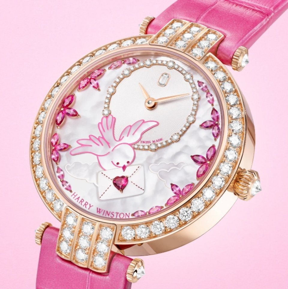 ハリー・ウィンストンがバレンタインデーを祝う特別なタイムピース「HW