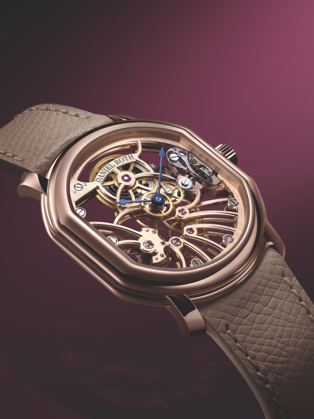 ダニエル･ロート、｢エクストラプラット ローズゴールド スケルトン｣の発表～ブランドを象徴する傑作クリエーションをオープンワークで再解釈