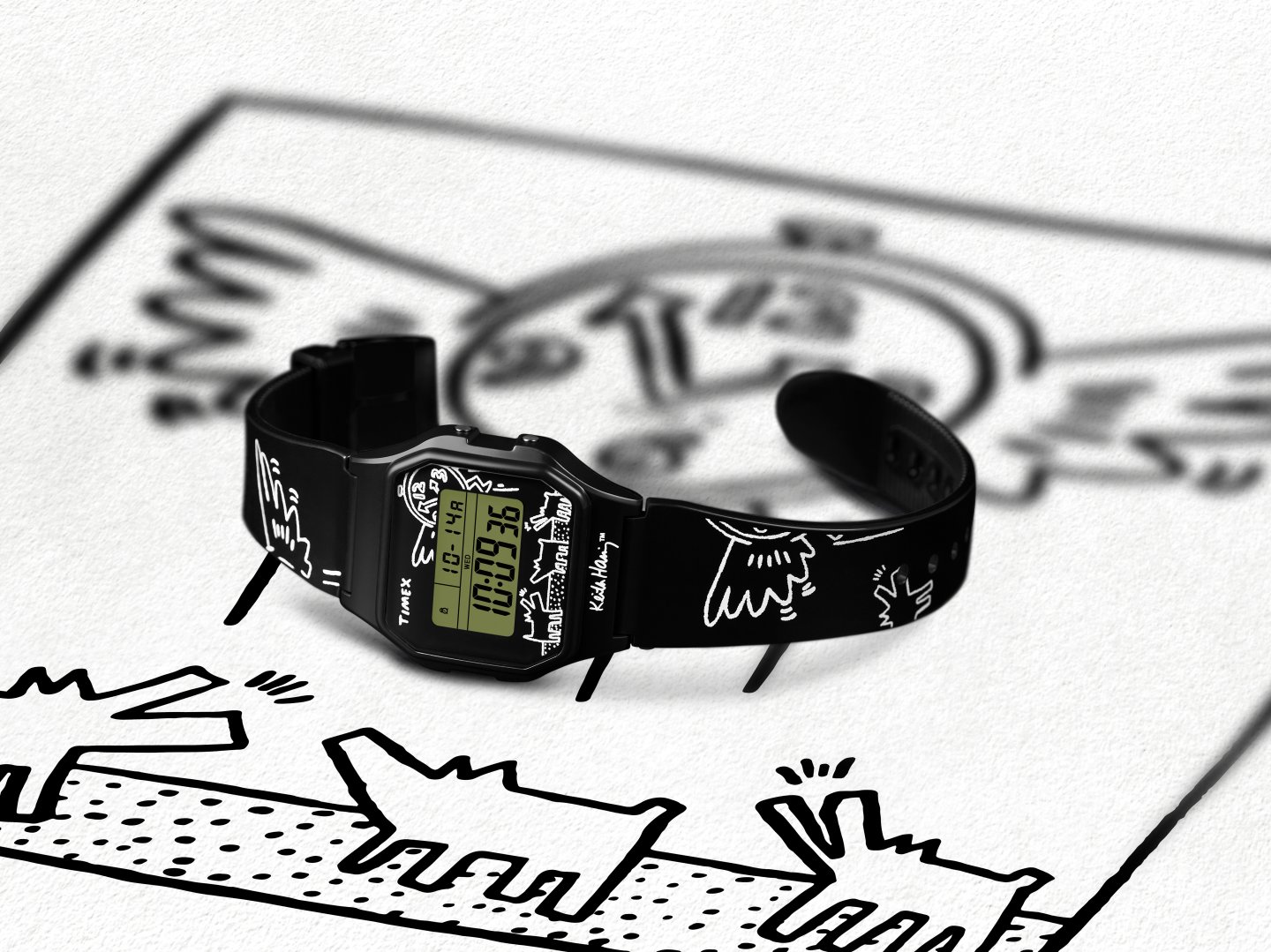 タイメックスからキース・ヘリング(Keith Haring)とのコラボレーションモデル～コンセプトショップを始め一部専門店にて11月17日より発売