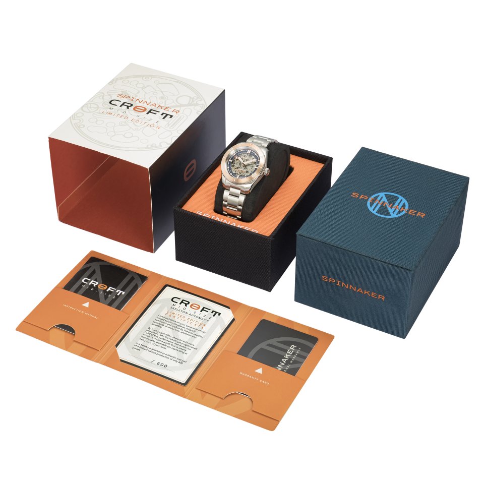 スピニカー　クロフト　リミテッドエディション 腕時計(アナログ) 無料発送