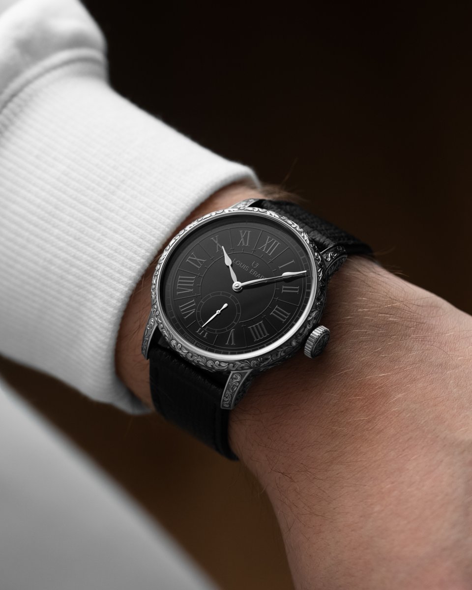 ルイ・エラールからハンドエングレービング 総手彫り仕上げの「Gravée