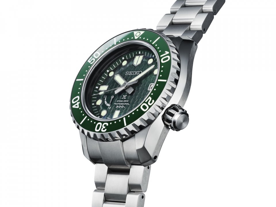 限定モデル　SEIKO 腕時計 DIVERS WATCH グリーンベゼル