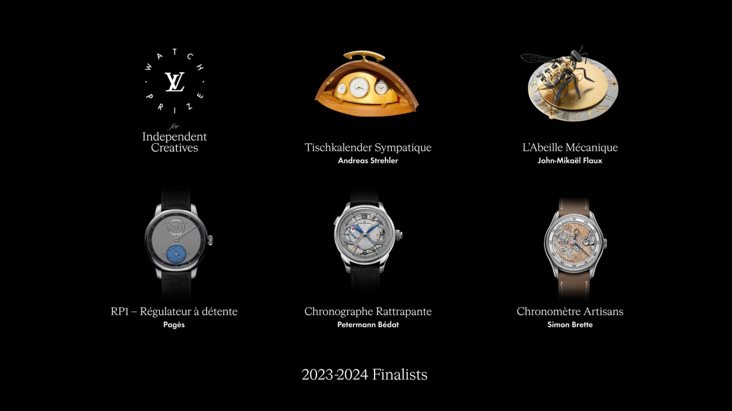 ｢Louis Vuitton Watch Prize for Independent Creatives｣ 2024年の第1回授賞式に向けて審査員と受賞候補者を発表