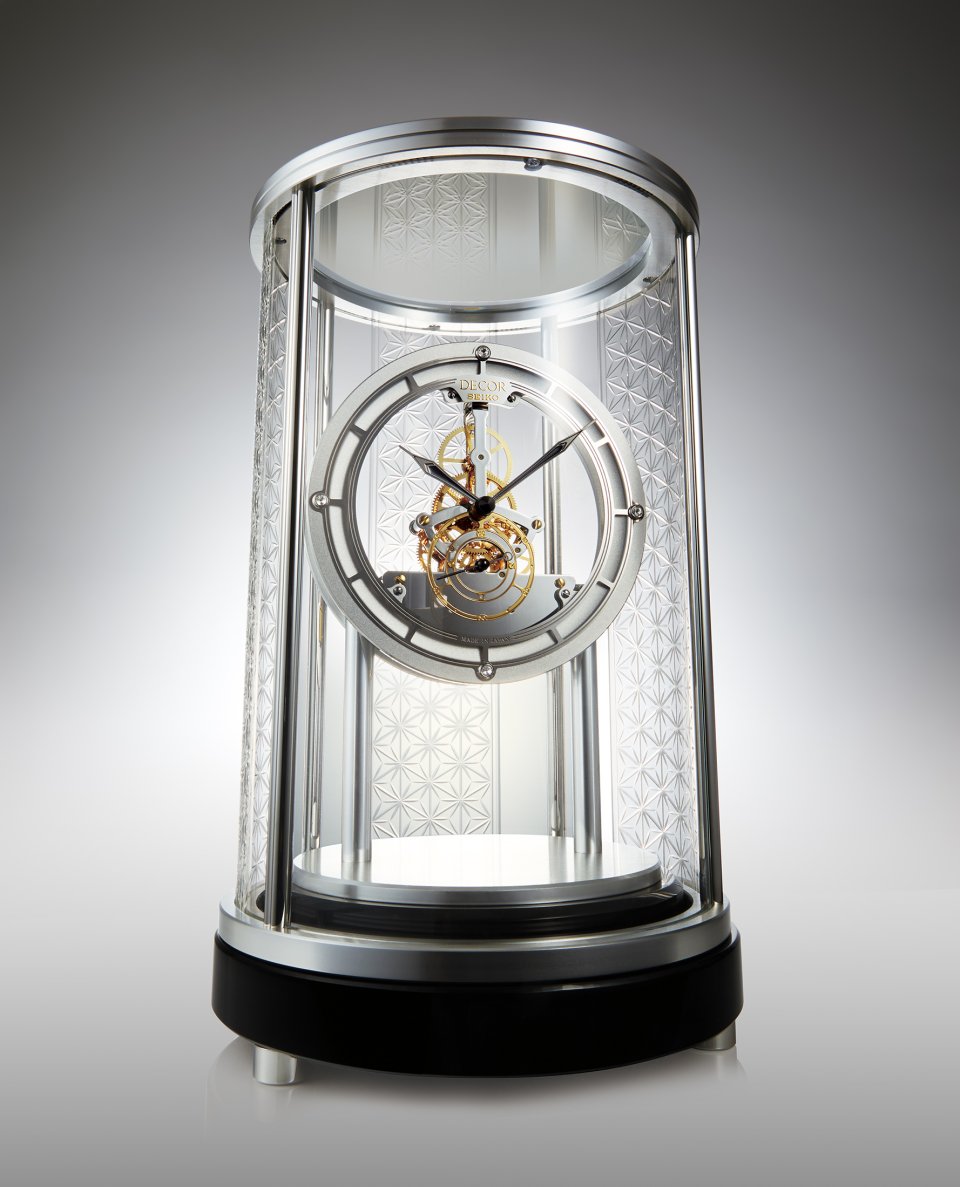 セイコーのクロックブランド＜デコールセイコー＞より、江戸切子の端正