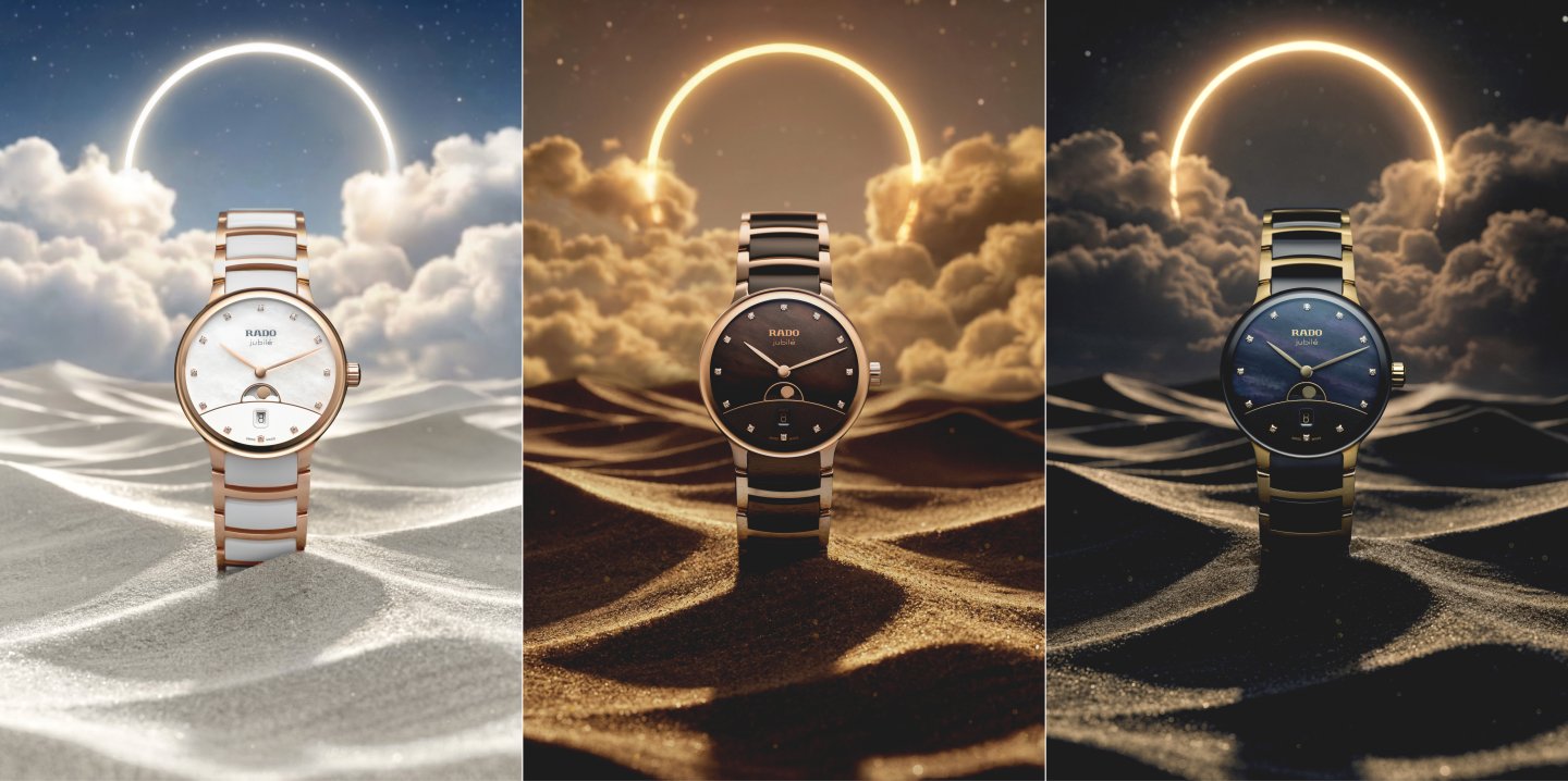 ラドー「セントリックス ムーンフェイズ」誕生～『千夜一夜物語』の世界にインスパイアされた、天空を表現したタイムピース