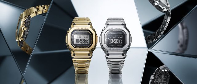 “G-SHOCK”から、視認性に優れたMIP液晶搭載のフルメタル・モデル
