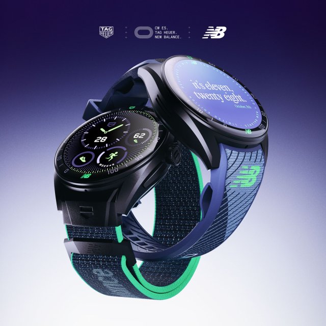 タグ・ホイヤーとニューバランスが「TAG Heuer Connected Calibre E5 40MM x New Balance Edition」で初のコラボレーション～限界を超える新しいアプローチ