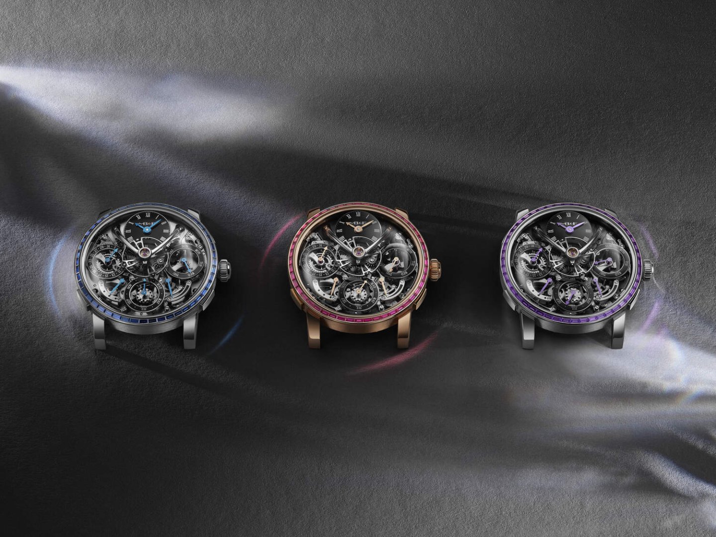 MB＆F「LM PERPETUAL CHROMATIC EDITIONS」～3色の鮮やかなベゼルをあしらったレガシー・マシン パーペチュアルが新登場