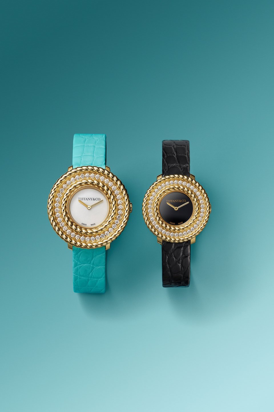 Tiffany & Co. ゴールド置時計 XZ ファッション TIFFANY&Co. 置き時計 ゴールド色 ティファニー