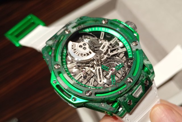 ウブロ「ビッグ・バン トゥールビヨン ノバク・ジョコビッチ GOAT エディション」～ジョコビッチ本人が全豪オープンで着用、実機画像付き