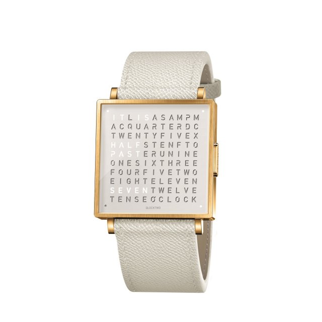 QLOCKTWO(クロックツー)、文章で時刻を表示する「ドイツ製モダンアート」時計が、髙島屋オンラインサイトで販売開始