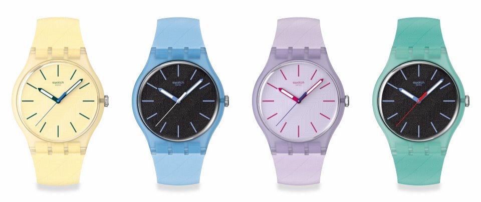 Swatch ESSENTIALS』コレクションの最新モデルが2025年8月7日より発売