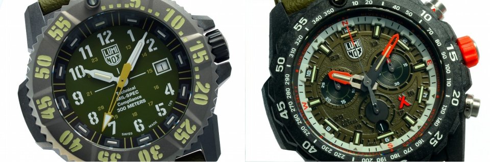 ルミノックスから、カーボン素材「CARBONOX™＋」およびブランド初素材