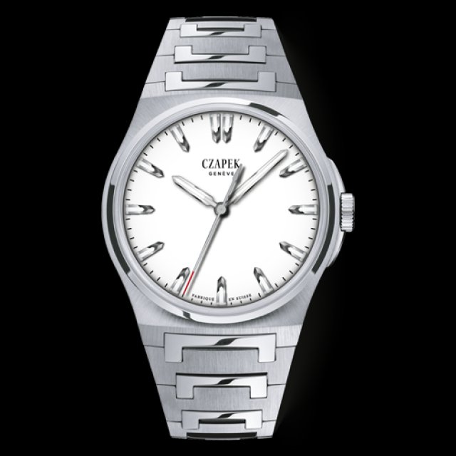 チャペック【CZAPEK】　NEW ANTARCTIQUE GRAND FEU WHITE ENAMEL ［UNIQUE DIAL］