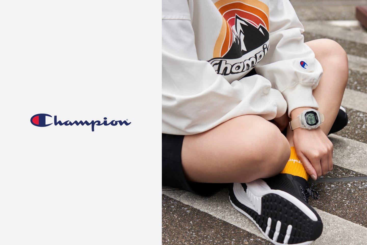 シチズンと アスレチックウェアブランド 「Champion(チャンピオン)」がライセンス契約を締結～チャンピオン ブランド初の腕時計コレクションが登場