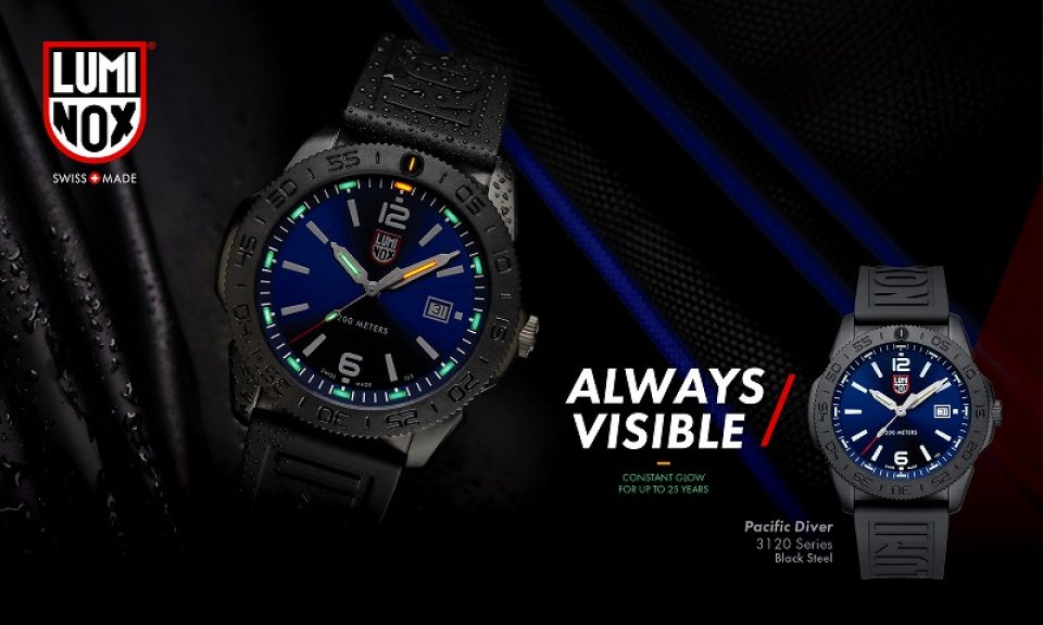 LUMINOX ブラックダイバーズスタイル時計 LUMINOX ブラックダイバーズスタイル時計 ルミノックスから新