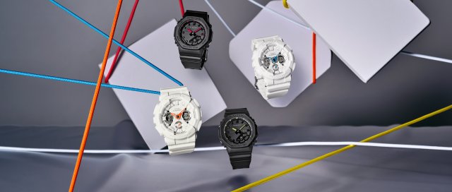 G-SHOCKから、スタイリッシュでスポーティなシリーズ『GMA-P2100SA』と『GMA-S120SA』が発売～コーディネートに鮮やかなアクセントをプラス