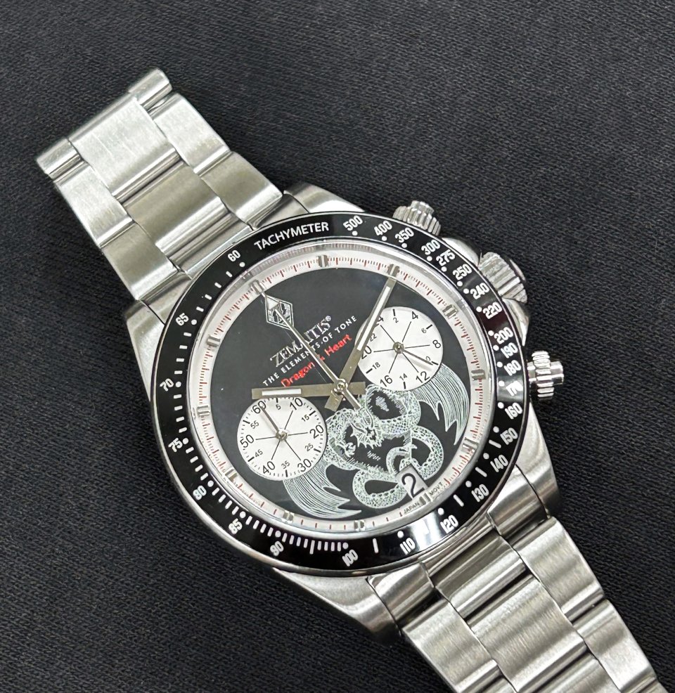 ゼマイティス・ギターのデザインをイメージした限定ウォッチ・第4弾