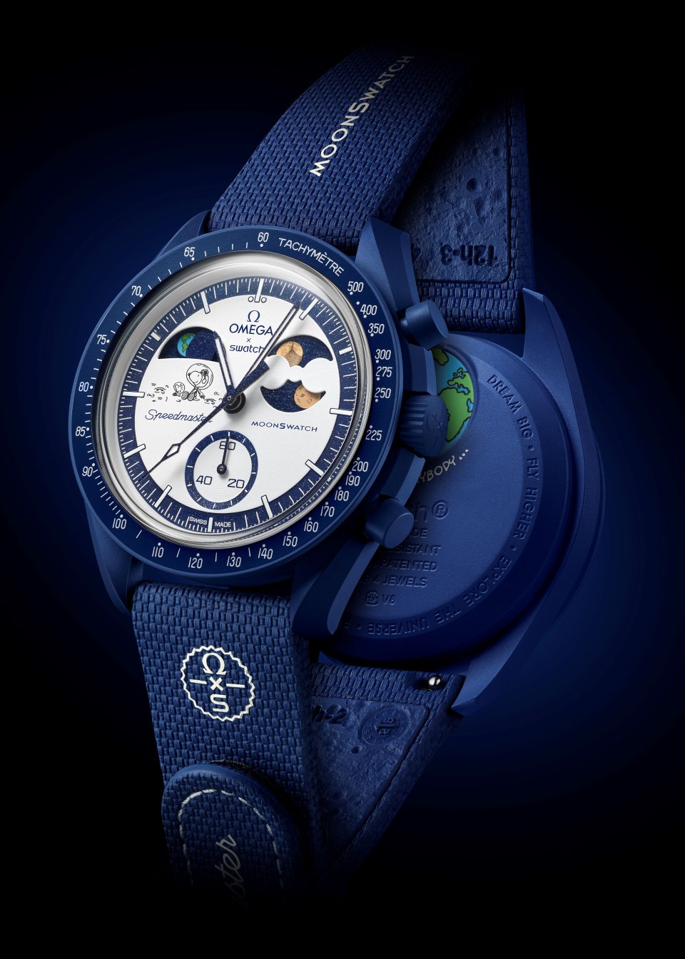 SWATCHｘOMEGA EARTHPHASE アースフェイズ Bioceramic MoonSwatchコレクション：MISSION TO EARTHPHASE