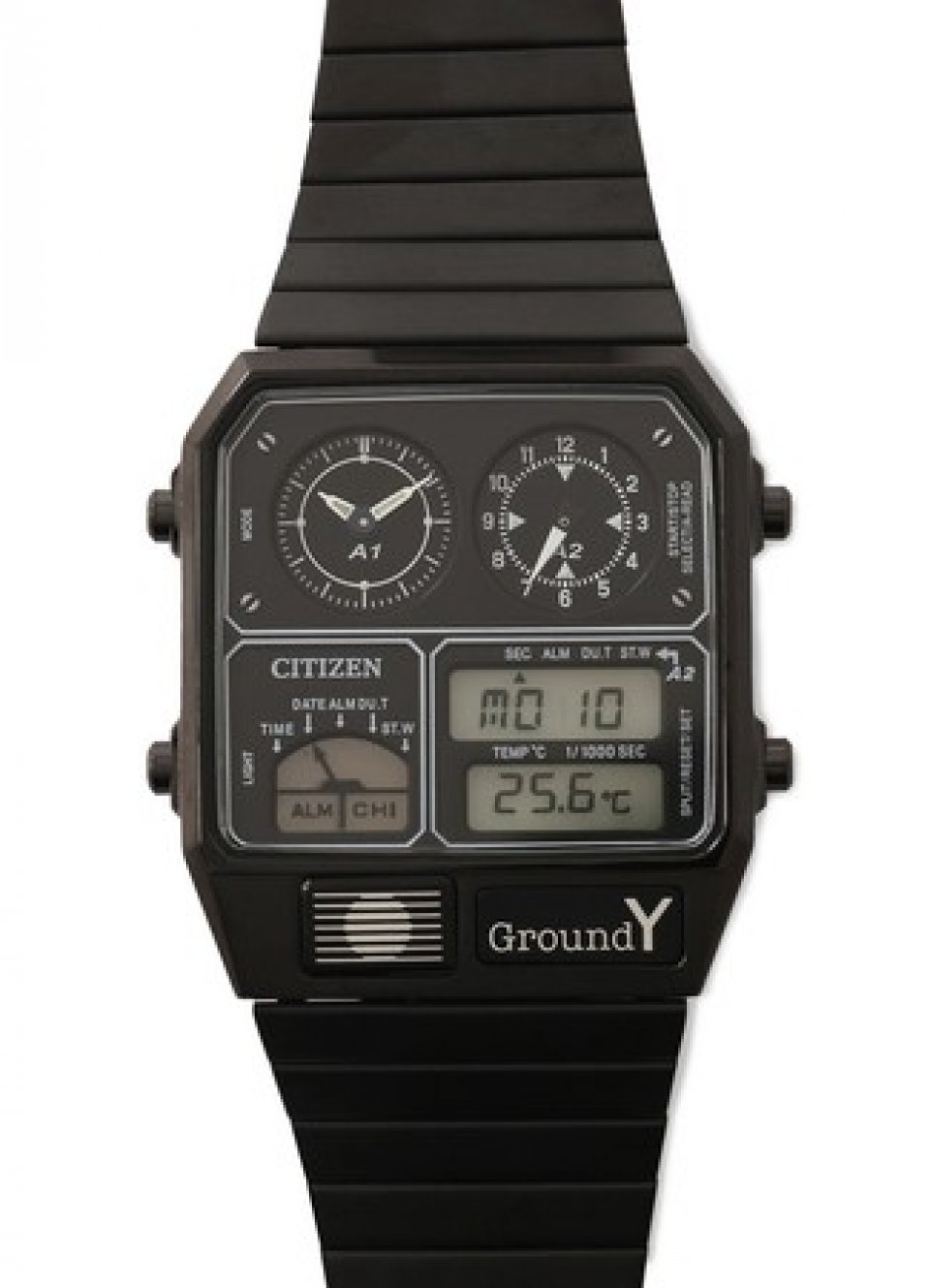 限定SALE品質保証 Ground CITIZEN アナデジテンプ Ei38T-m91201278849