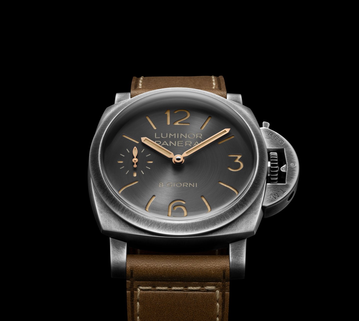 パネライWathes ＆Wonders新作「ルミノール オットジョルニ PAM01733」～新しいブルニート表現