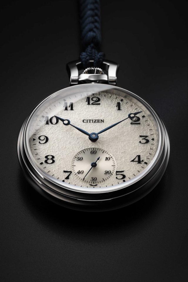 シチズン銘を冠した初めての懐中時計発売から100年～次の100 年に向けた新たなタイムピースとなる手巻き懐中時計を発売