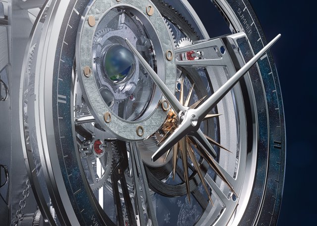 ジャガー・ルクルトが卓越した芸術作品「アトモス ハイブリス・メカニカ キャリバー590」を発表～半永久に動き続ける限定10本の太陽系