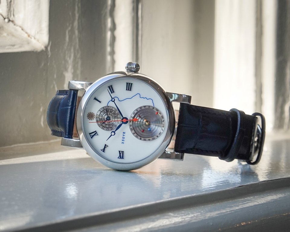 クリスティアーン・ホイヘンスChristiaan Huygens 置時計 クリスティアン・ホイヘンス 350周年を記念した特別展示を日本橋三越で