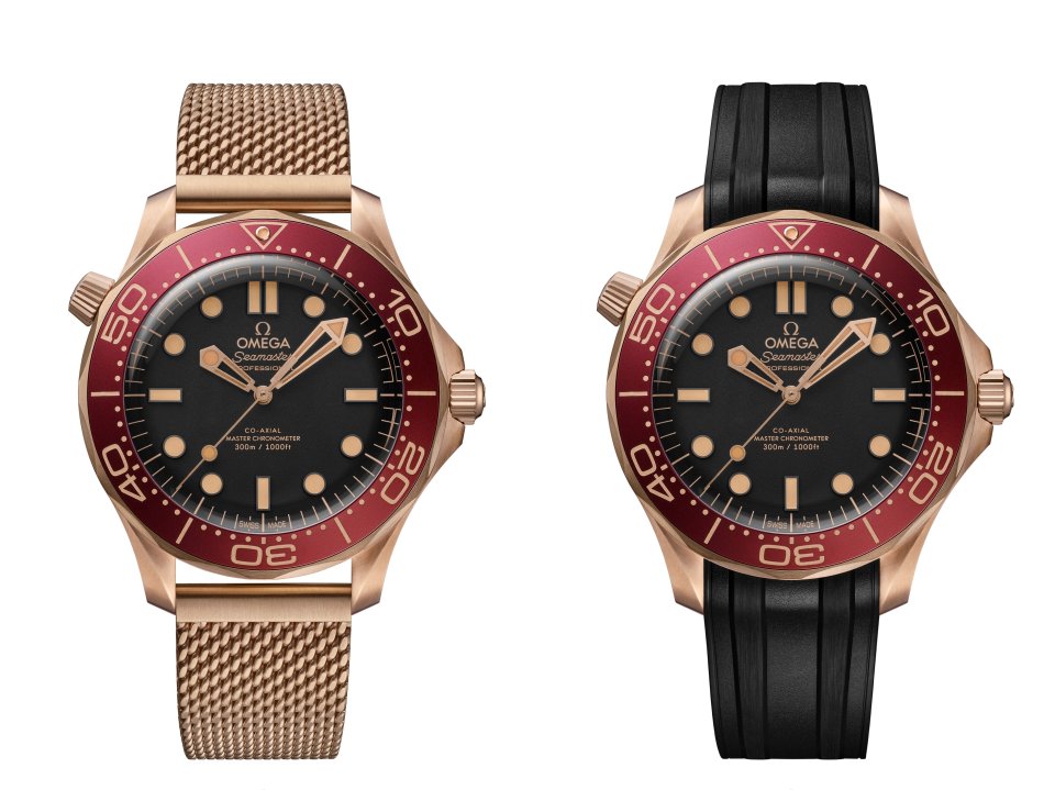 オメガから2025年新作 「シーマスター ダイバー300M ブロンズゴールド