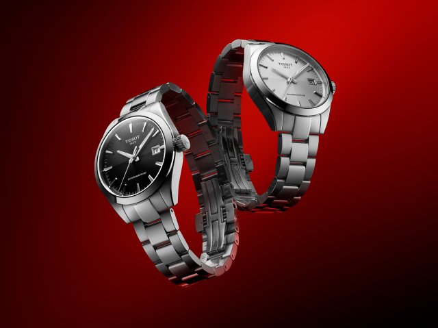 ティソが「ジェントルマン」を小径化～現代のライフスタイルに合わせたフォルムの「ジェントルマン 38mm」を発表