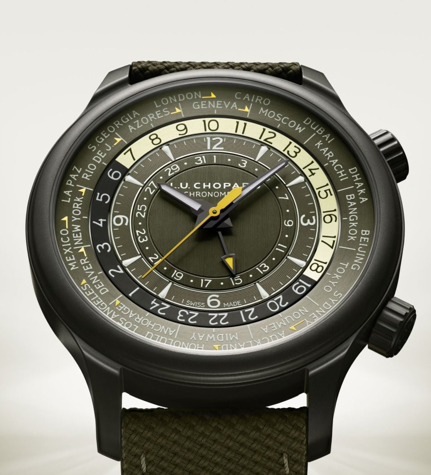 ショパールが現代の冒険家に捧げる「 L.U.C タイム トラベラー ワン」を公開～最先端素材と直感的なワールドタイム表示、ショパール マニュファクチュール設立30周年を記念モデル