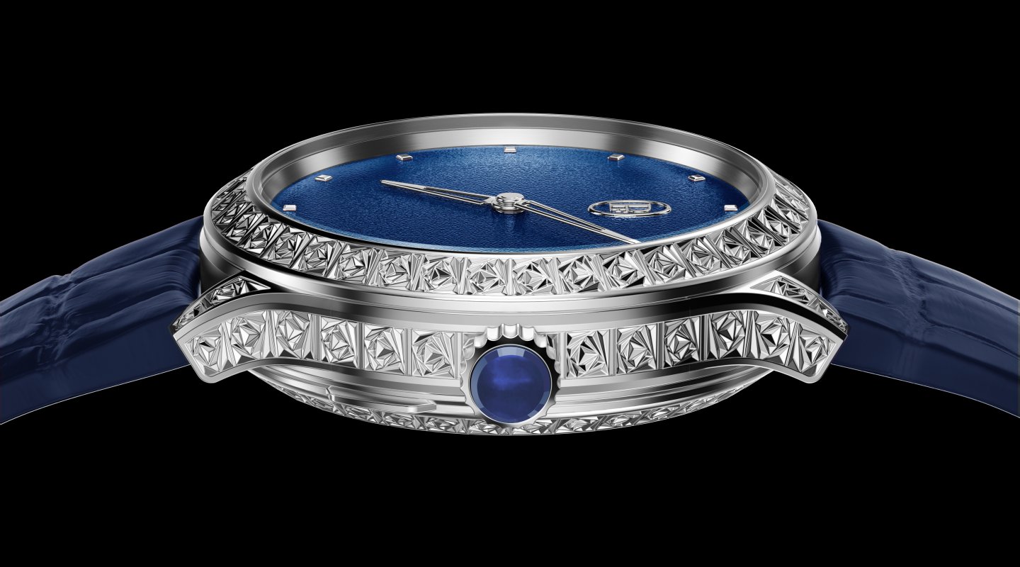 パルミジャーニ・フルリエが ミニッツ・リピーター5連作の第一弾「レ・ローズ・カレ コレクション・グラン・フー【ロサ・セレステ】」を発表