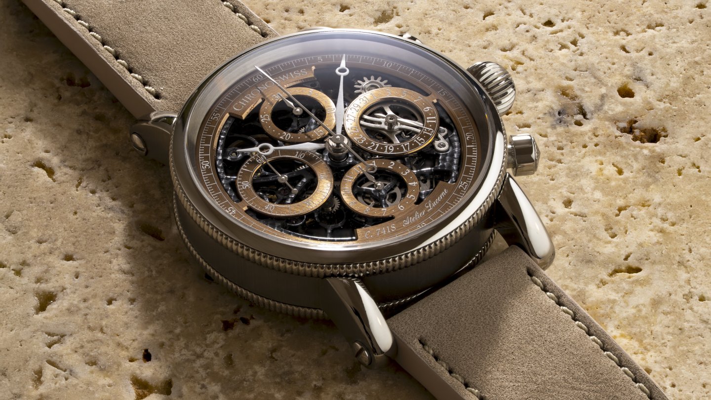 クロノスイスより 世界初の自動巻きスケルトン・クロノグラフ「オーパス」の誕生30周年を称える 新作「オーパス ダカール」が登場