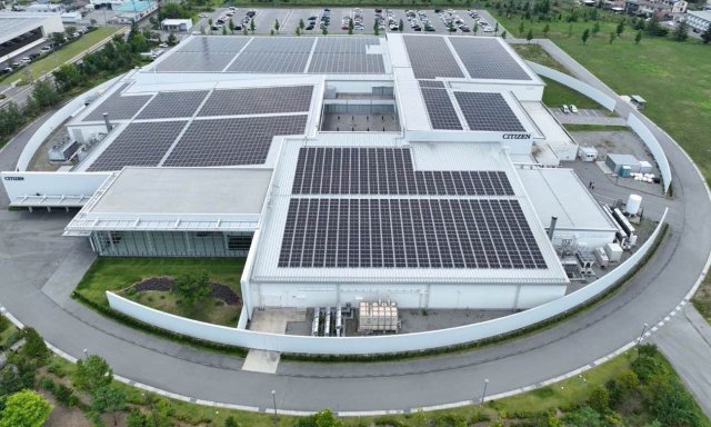 シチズン時計マニュファクチャリング株式会社の ミヨタ佐久工場が太陽光発電システムを導入～ 年間700トン以上のCO2排出削減