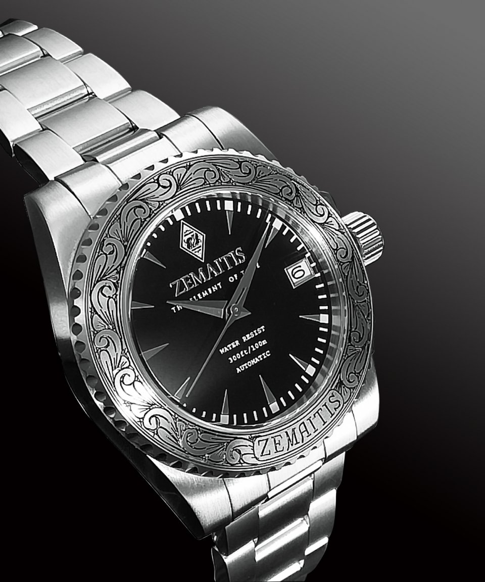 ゼマイティス ZEMAITIS 腕時計 ZTEOT216＊世界100個限定品重量約150g 