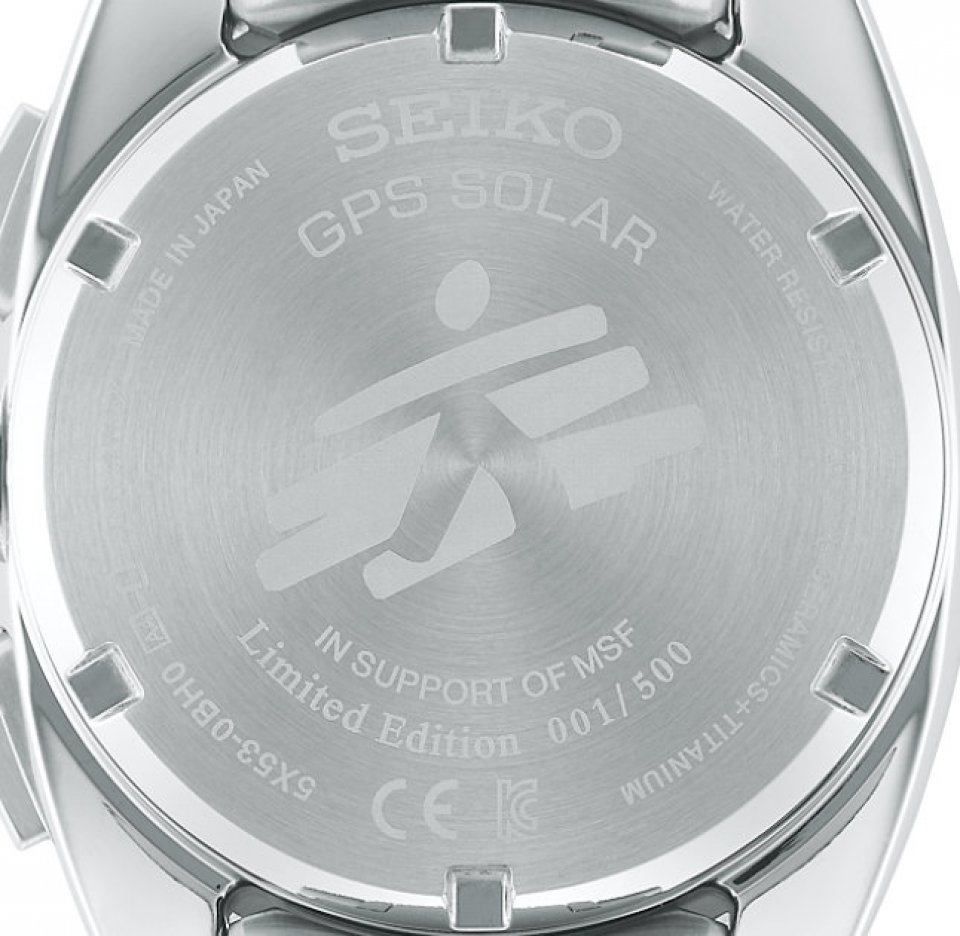 セイコー アストロン＞より、「国境なき医師団」とコラボレーション