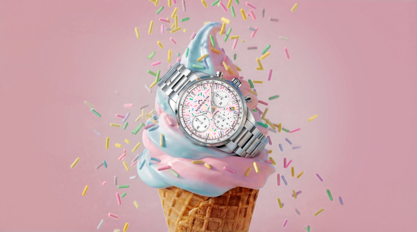 ノルケイン「FREEDOM CHRONO ENJOY LIFE “SPRINKLES”」を発表～人生に、遊び心を