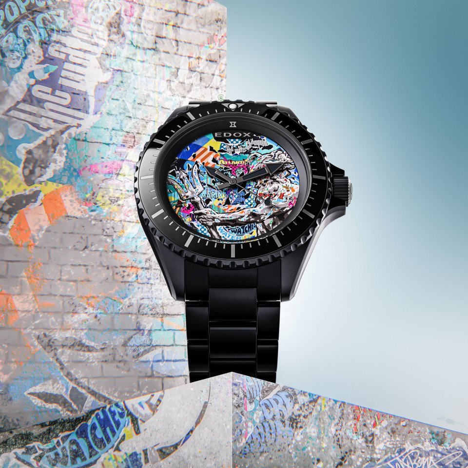 エドックスと現代アーティストのジョ・ディ・ボナとのコラボレーション