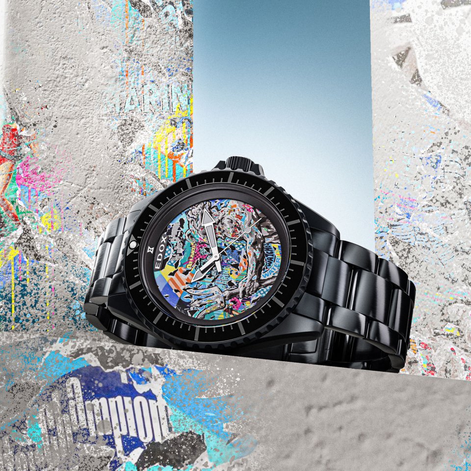 エドックスと現代アーティストのジョ・ディ・ボナとのコラボレーション