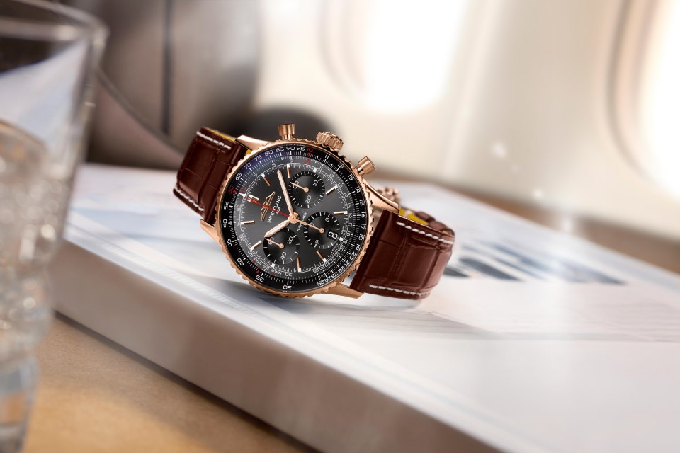 ブライトリングから限定ナビタイマー発売～BEST ISHIDAの創業45周年を