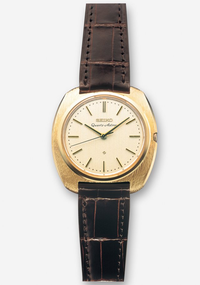世界初のクオーツ式腕時計「セイコー クオーツアストロン 35SQ」が 国立科学博物館「未来技術遺産」に登録
