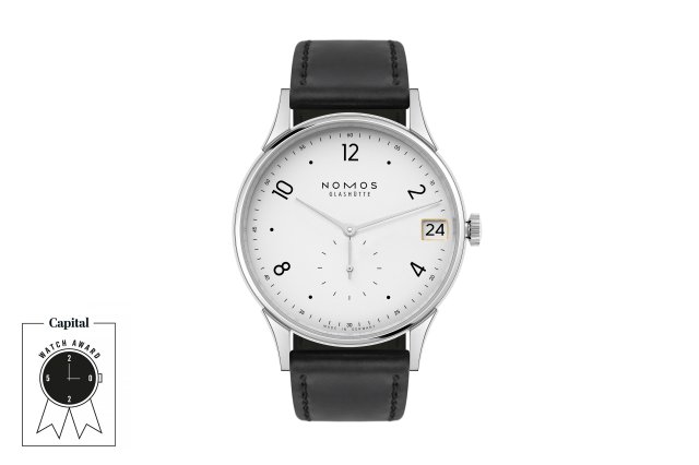 ノモス グラスヒュッテの「 ミニマティック 39 デイト」がドイツのビジネス誌「Capital」が主催するキャピタル ウォッチ アワードで6度目の受賞