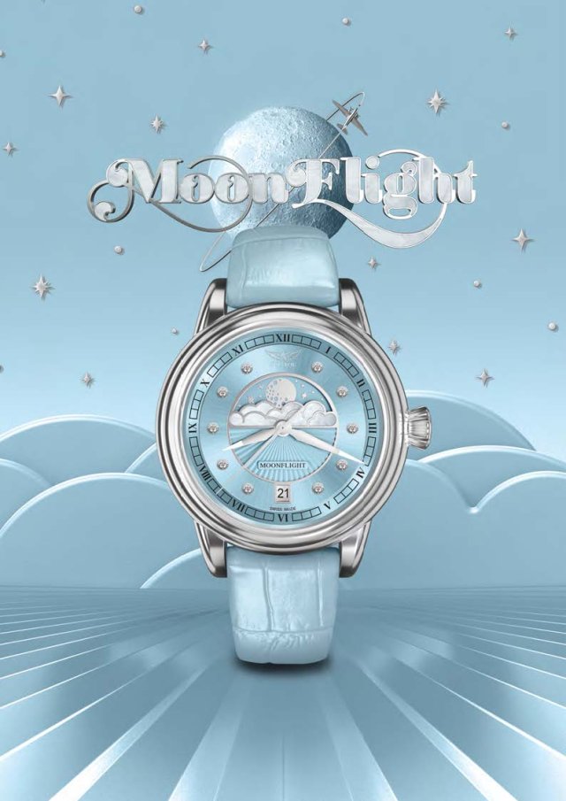 AVIATOR(アビエイター)新作「MoonFlight Diamonds Edition」～月とパールが空に輝くエレガンス