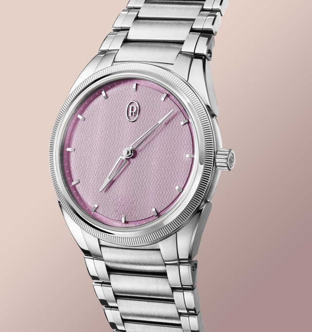 パルミジャーニ・フルリエより、アルタ・ローサ カラーのダイヤルをまとった、新しい「トンダPF オートマティック36mm」の誕生