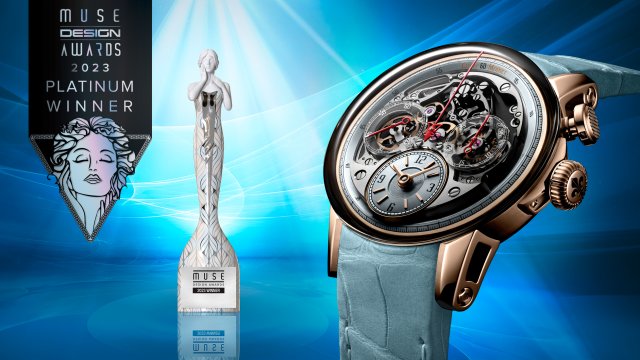 ルイ・モネが“MUSE Design Awards 2023”にて 時計ブランド唯一のプラチナ賞を受賞