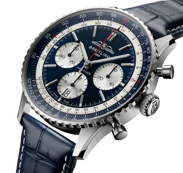 ブライトリング「ナビタイマー B01 クロノグラフ 43 トリビュート トゥ コンコルド」～初飛行から50年、超音速旅客機コンコルドへのオマージュ、世界限定593本