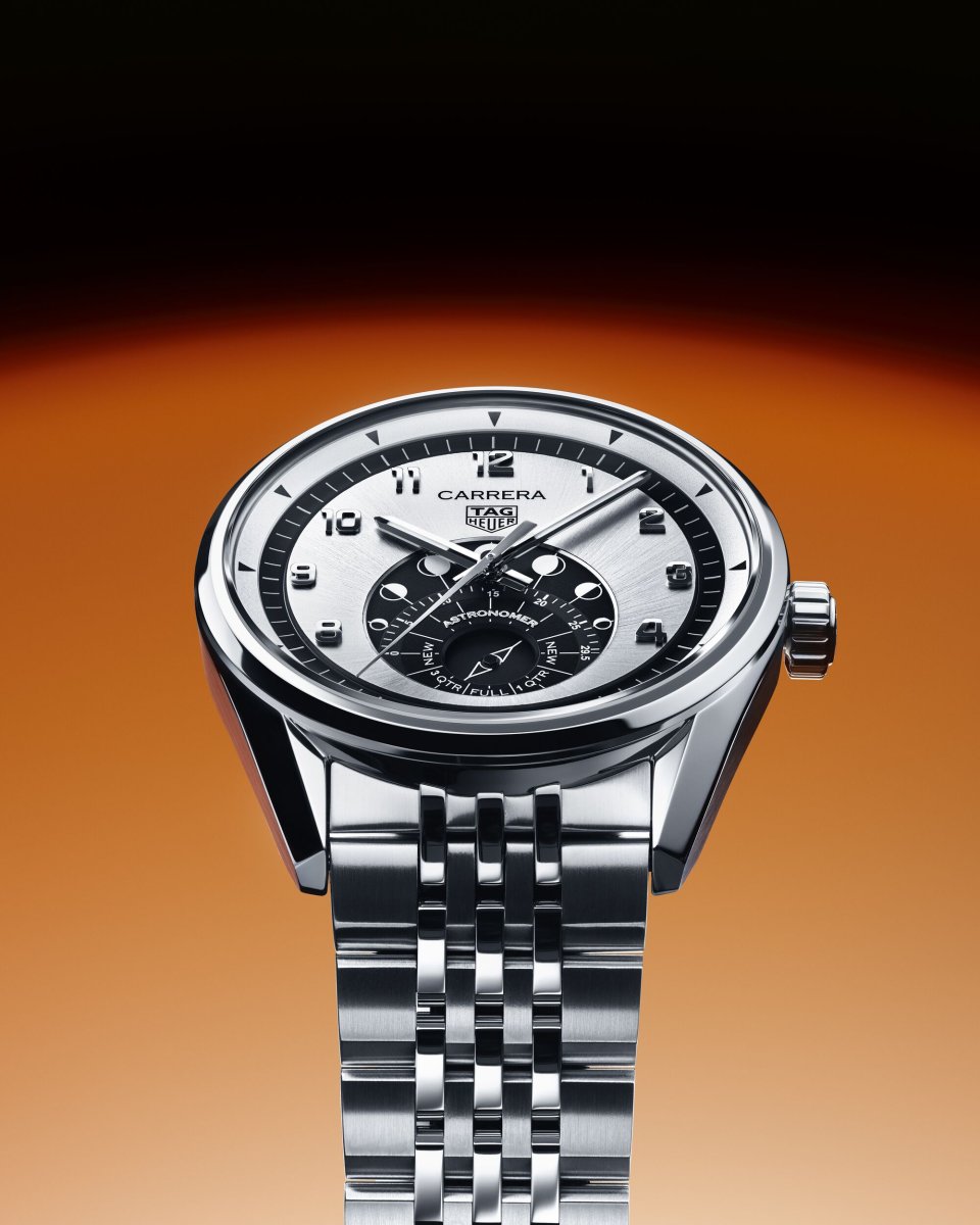 タグ・ホイヤーから、ムーンフェイズを現代的に解釈した「タグ