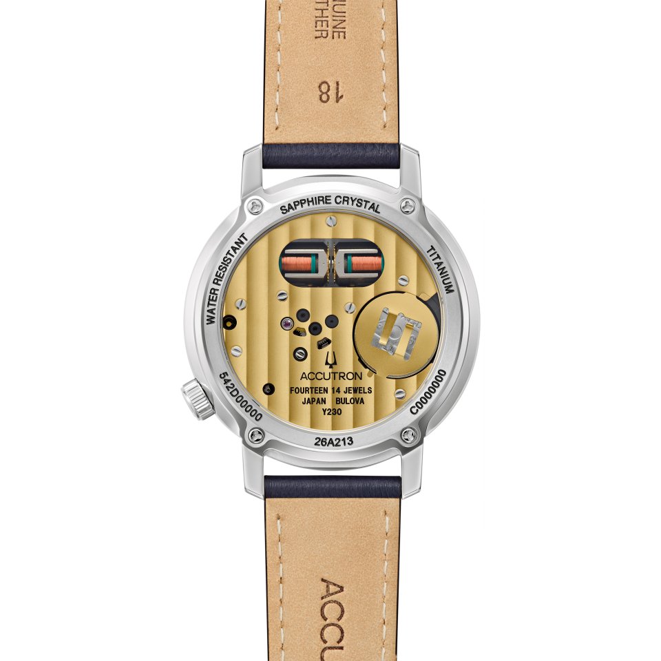 ブローバの電子式音叉腕時計